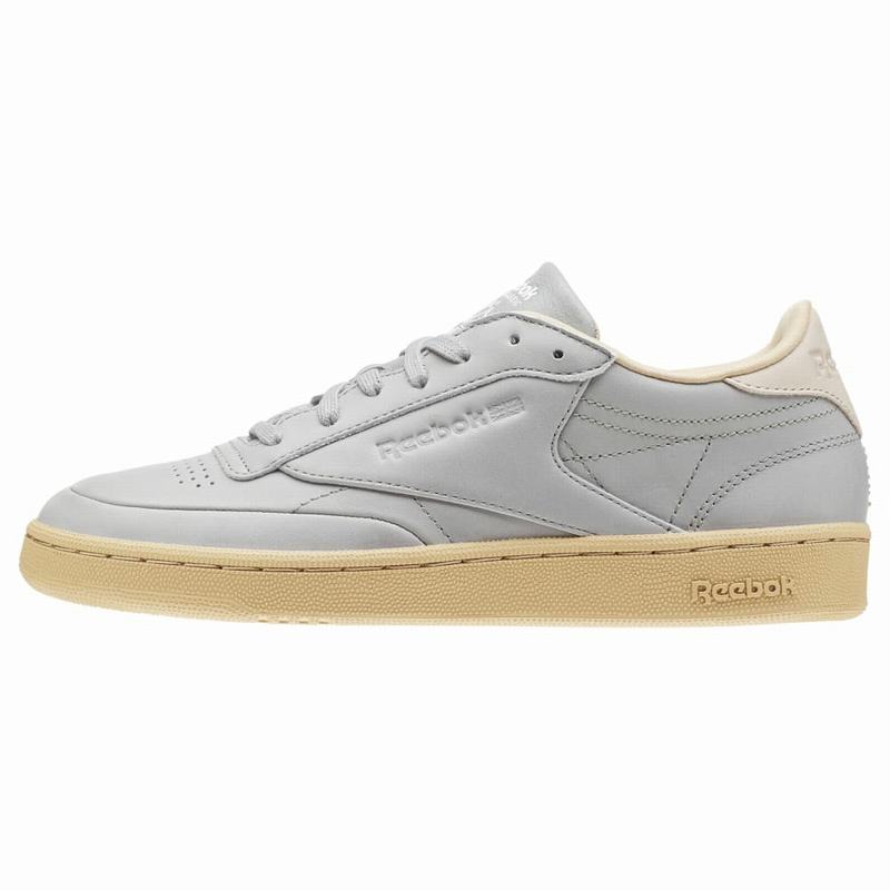 Tenisi Reebok Club C 85 Dama Gri/Maro Romania GR1192NV